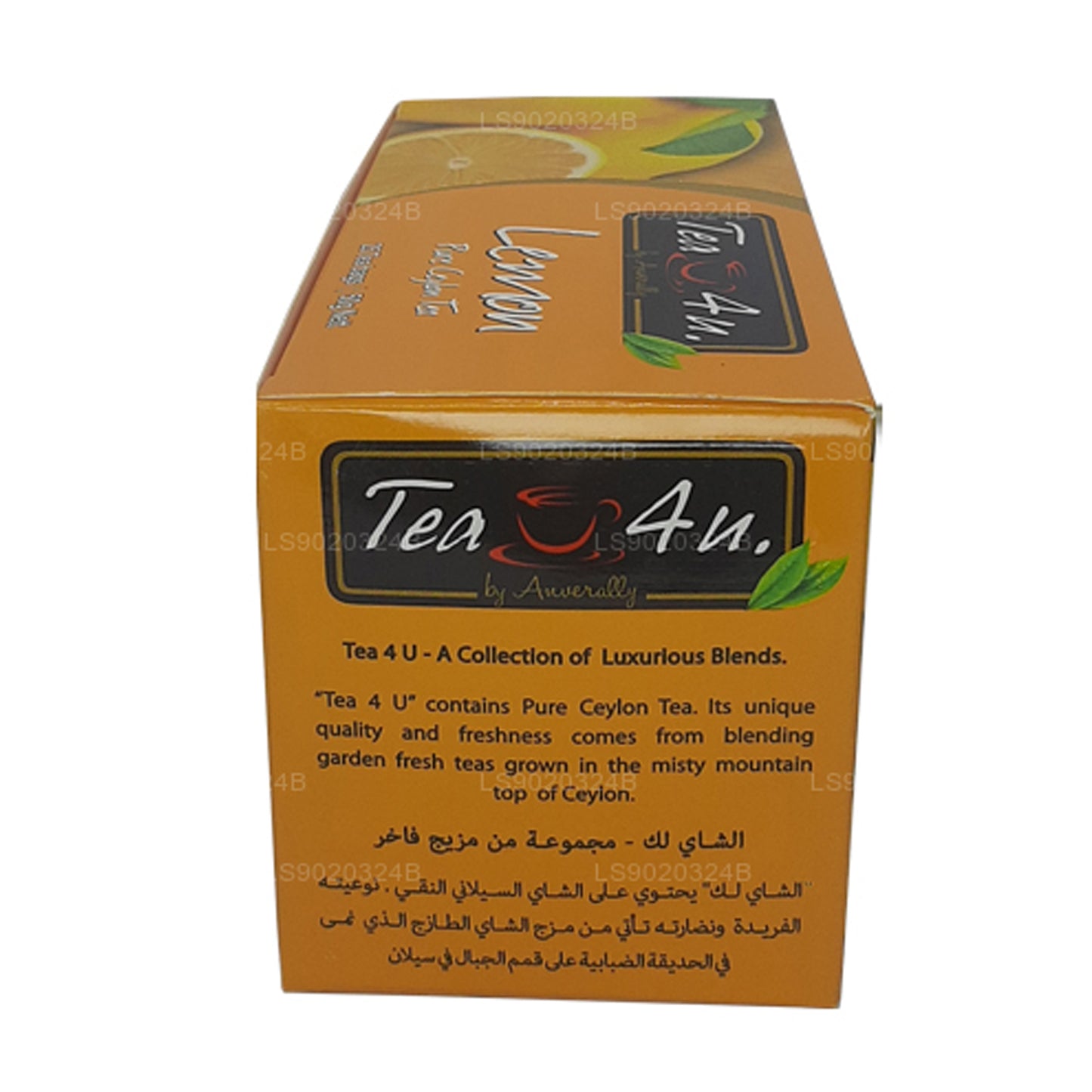 Té de limón Tea4U (50 g) 25 bolsitas de té