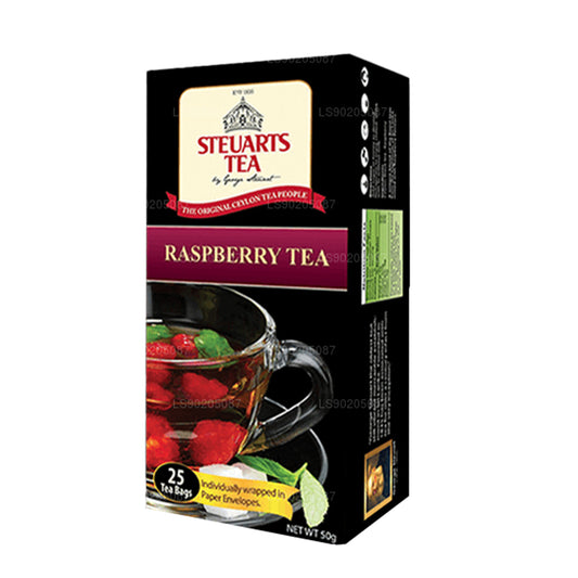 Té de frambuesa George Steuart (50 g) 25 bolsitas de té