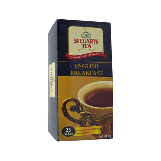 Té inglés para desayuno George Steuart (50 g) 25 bolsitas de té