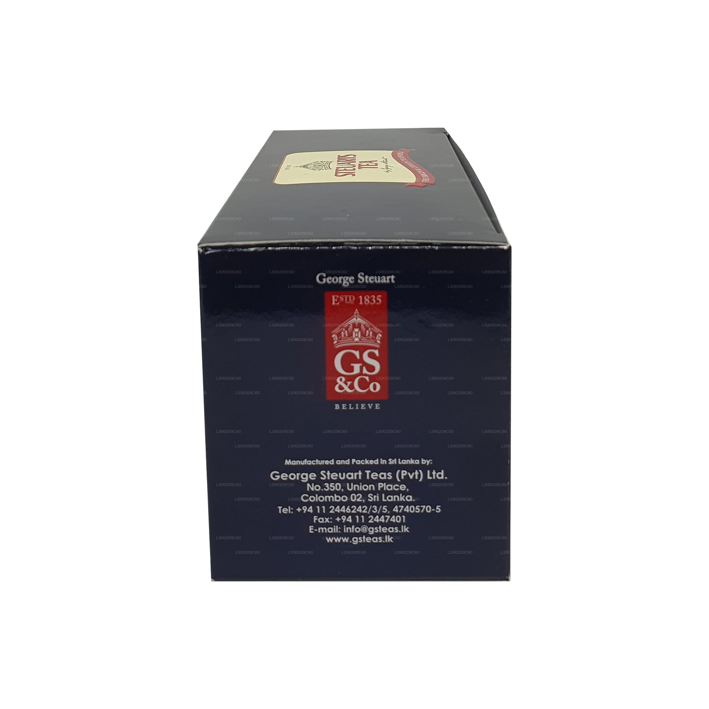 Té inglés para desayuno George Steuart (50 g) 25 bolsitas de té