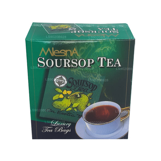 Té de guanábana Mlesna (20 g) 10 bolsitas de té de lujo