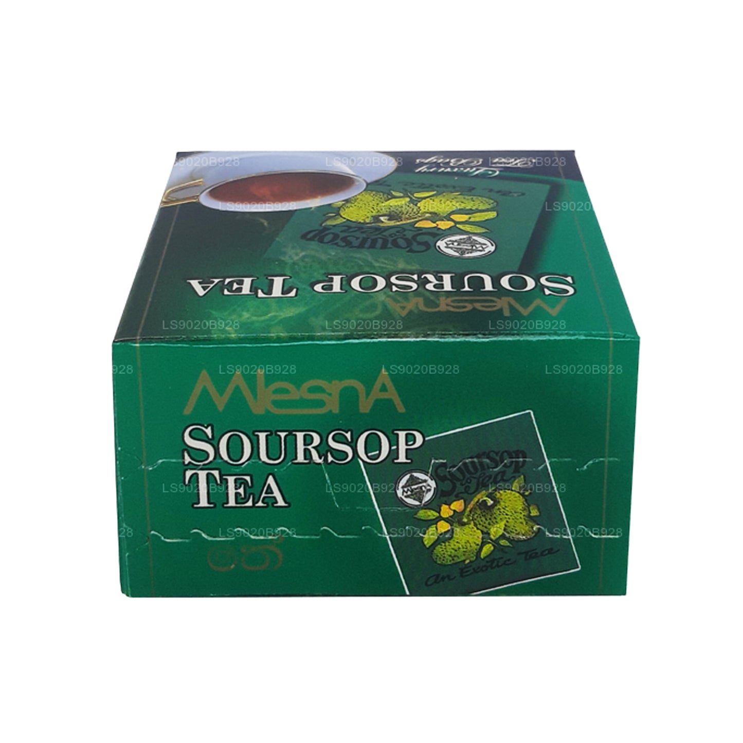 Té de guanábana Mlesna (20 g) 10 bolsitas de té de lujo