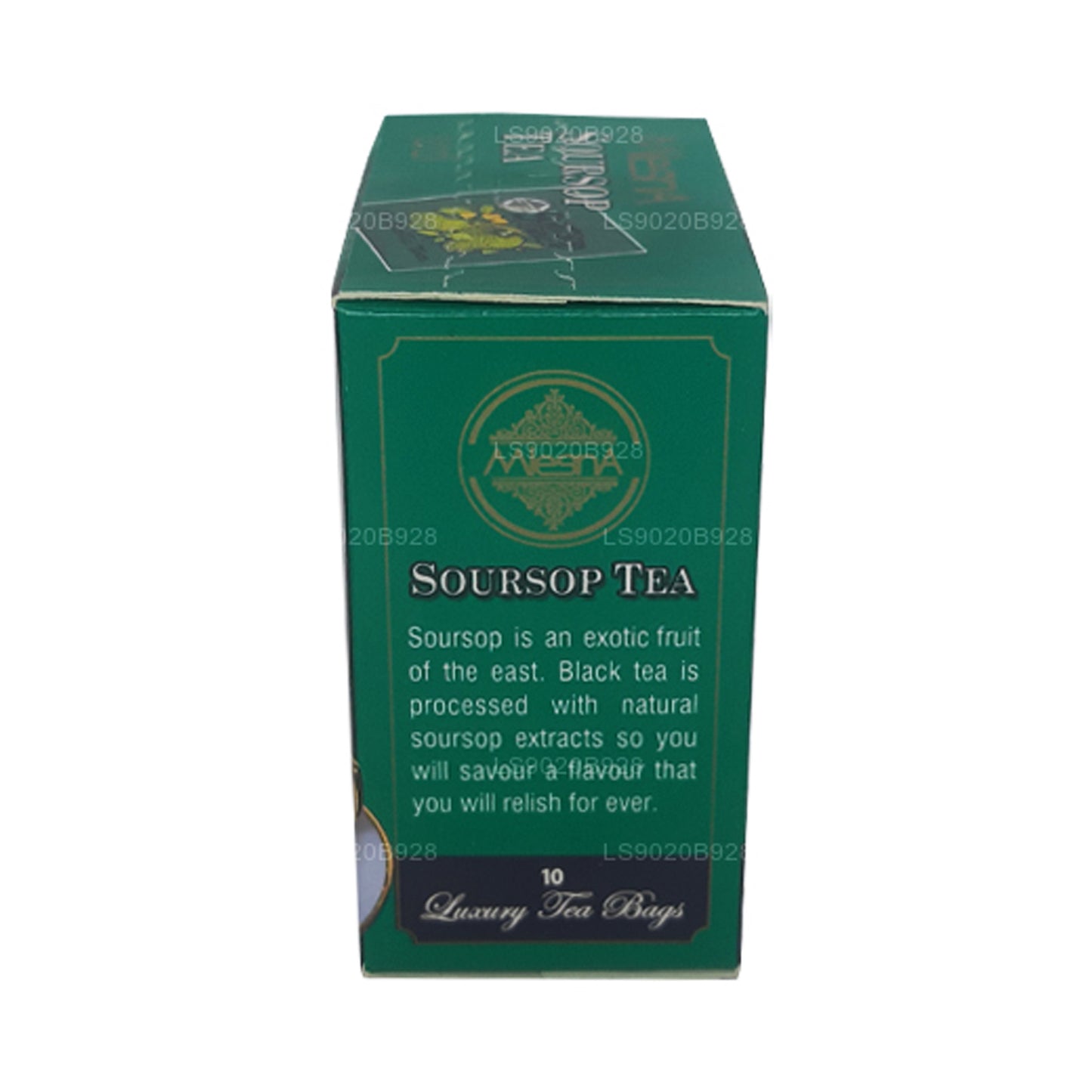 Té de guanábana Mlesna (20 g) 10 bolsitas de té de lujo