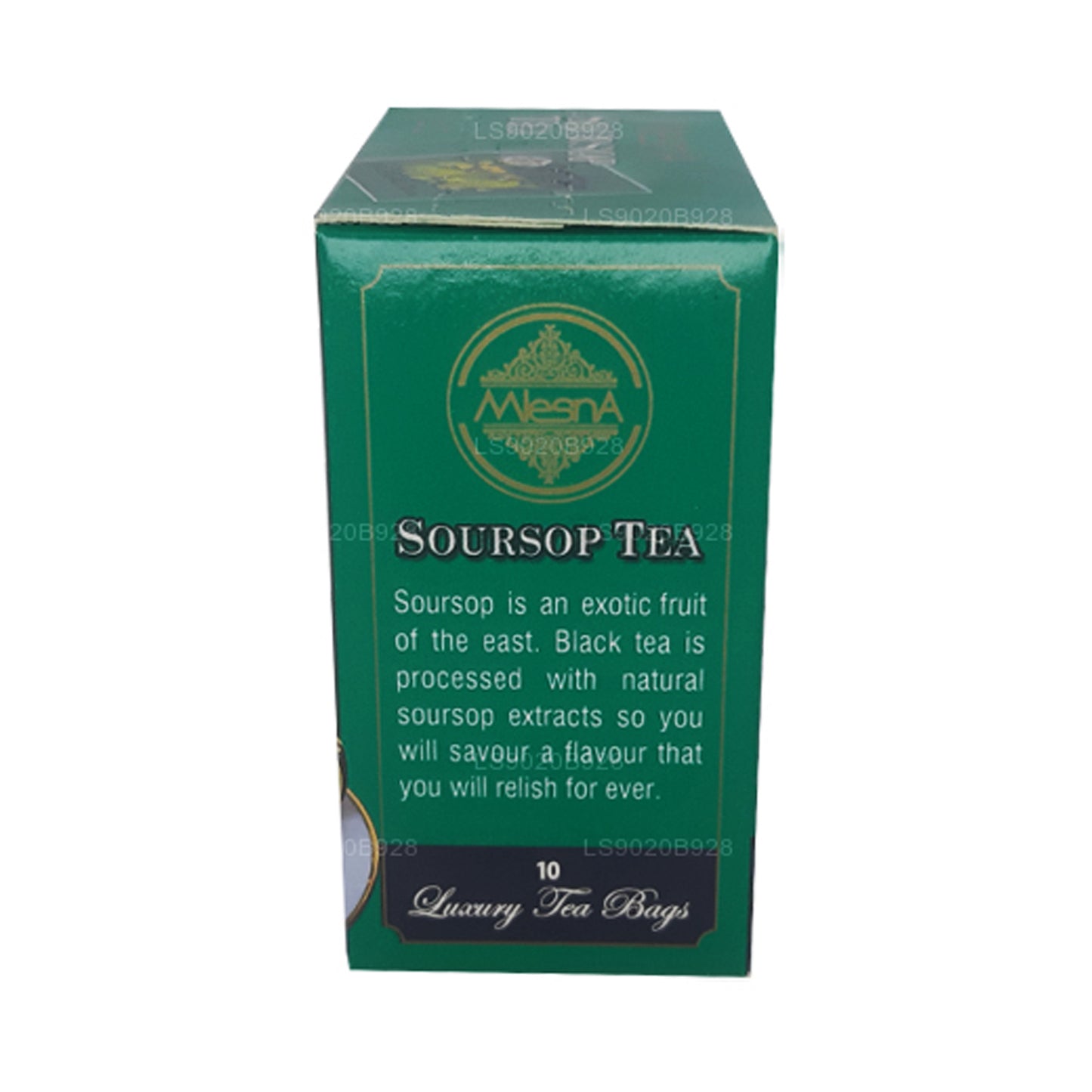 Té de guanábana Mlesna (20 g) 10 bolsitas de té de lujo