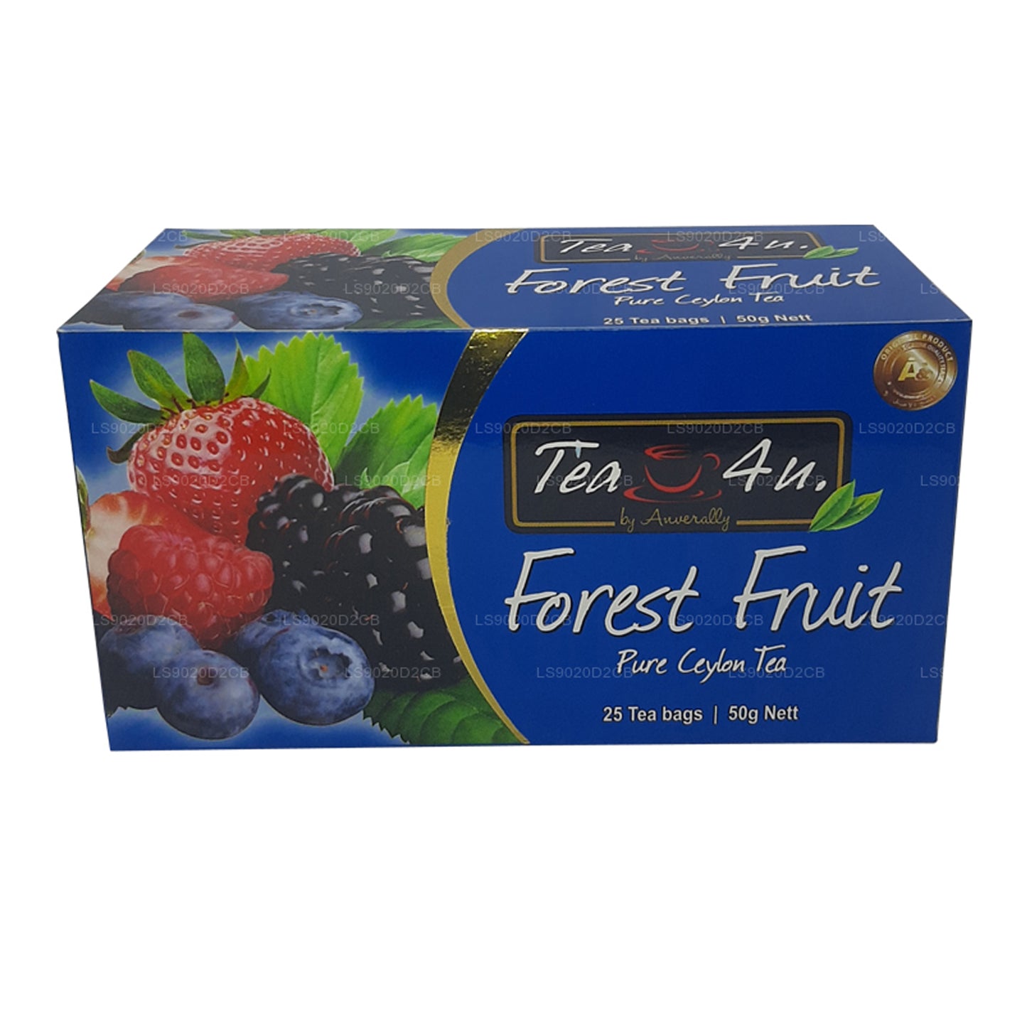 Té de frutas del bosque Tea4U (50 g) 25 bolsitas de té