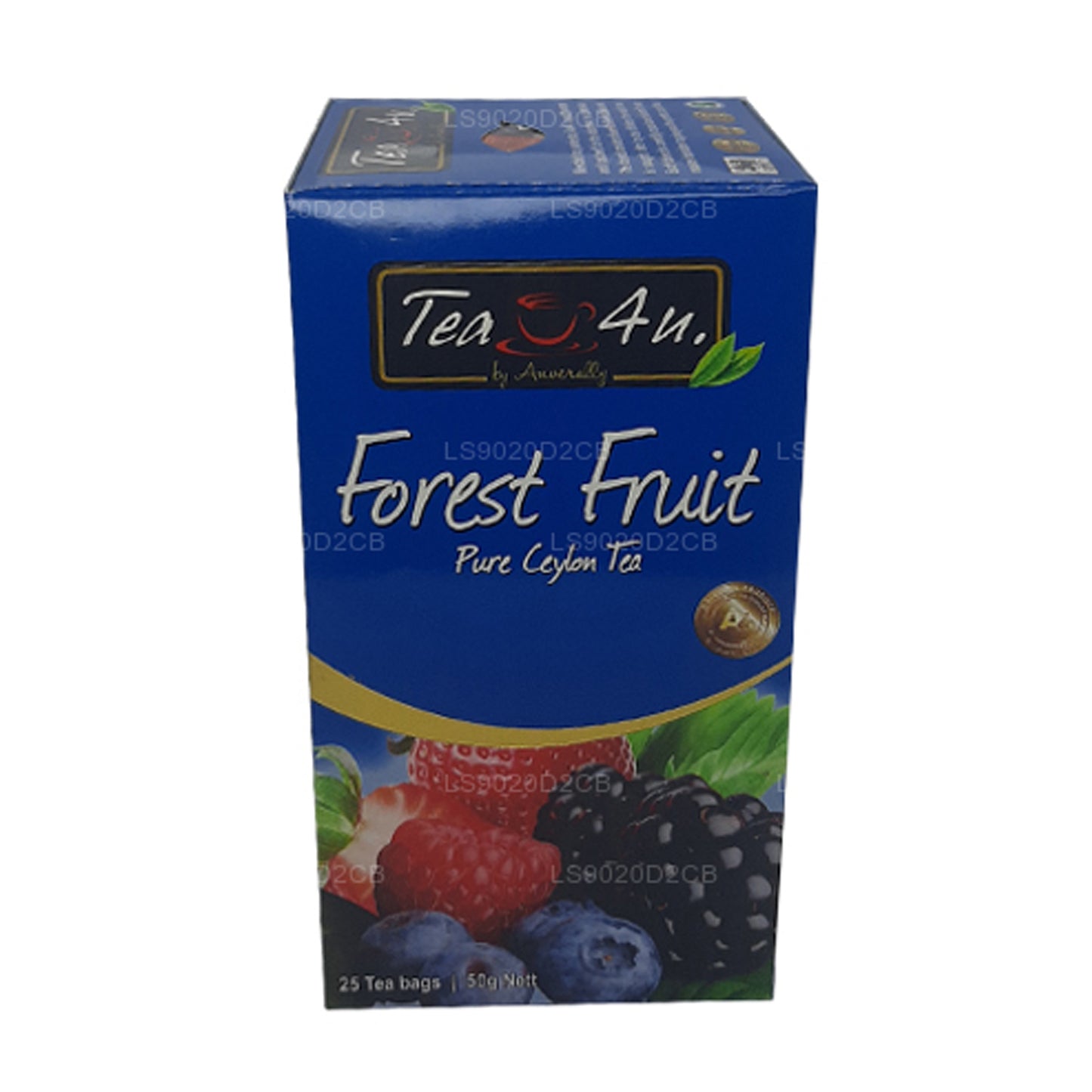 Té de frutas del bosque Tea4U (50 g) 25 bolsitas de té