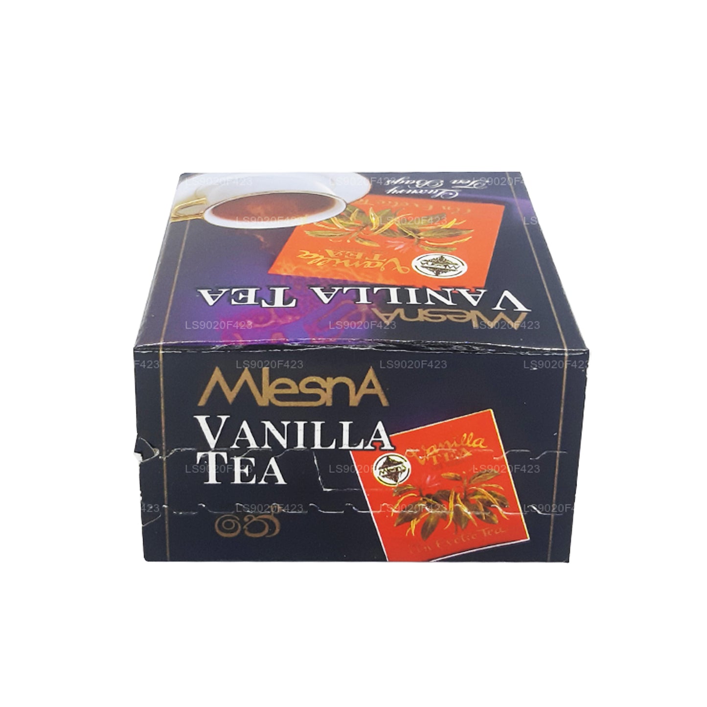 Té de vainilla Mlesna (20 g) 10 bolsitas de té de lujo
