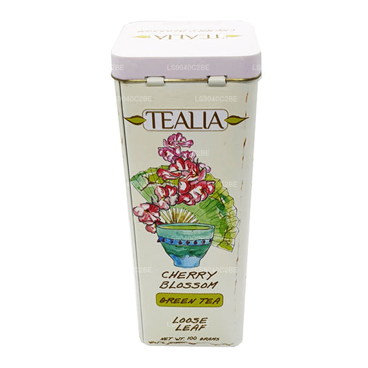 Hoja suelta de té verde Tealia Cherry Blossom (100 g)