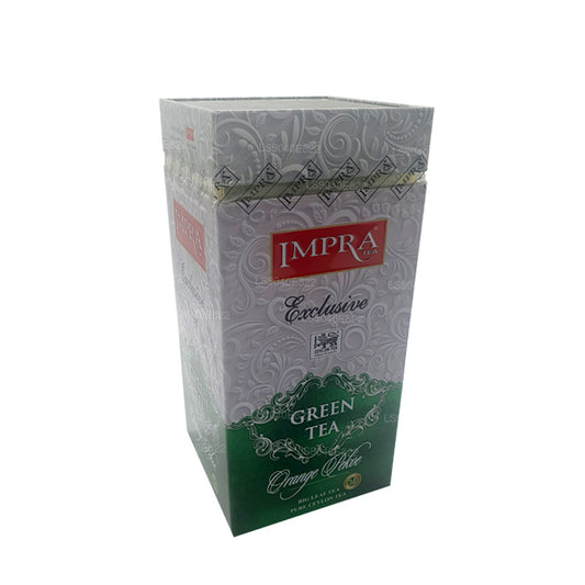 Carrito de té verde Impra Exclusive Big Leaf, Orange Pekoe (200 g)