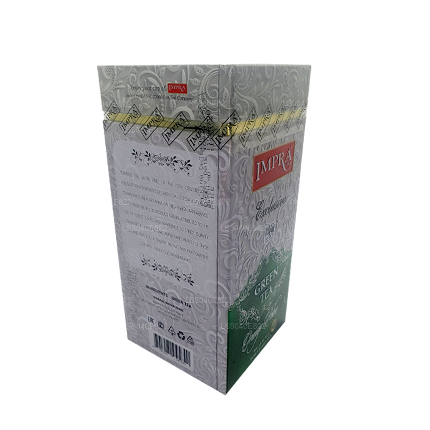 Carrito de té verde Impra Exclusive Big Leaf, Orange Pekoe (200 g)