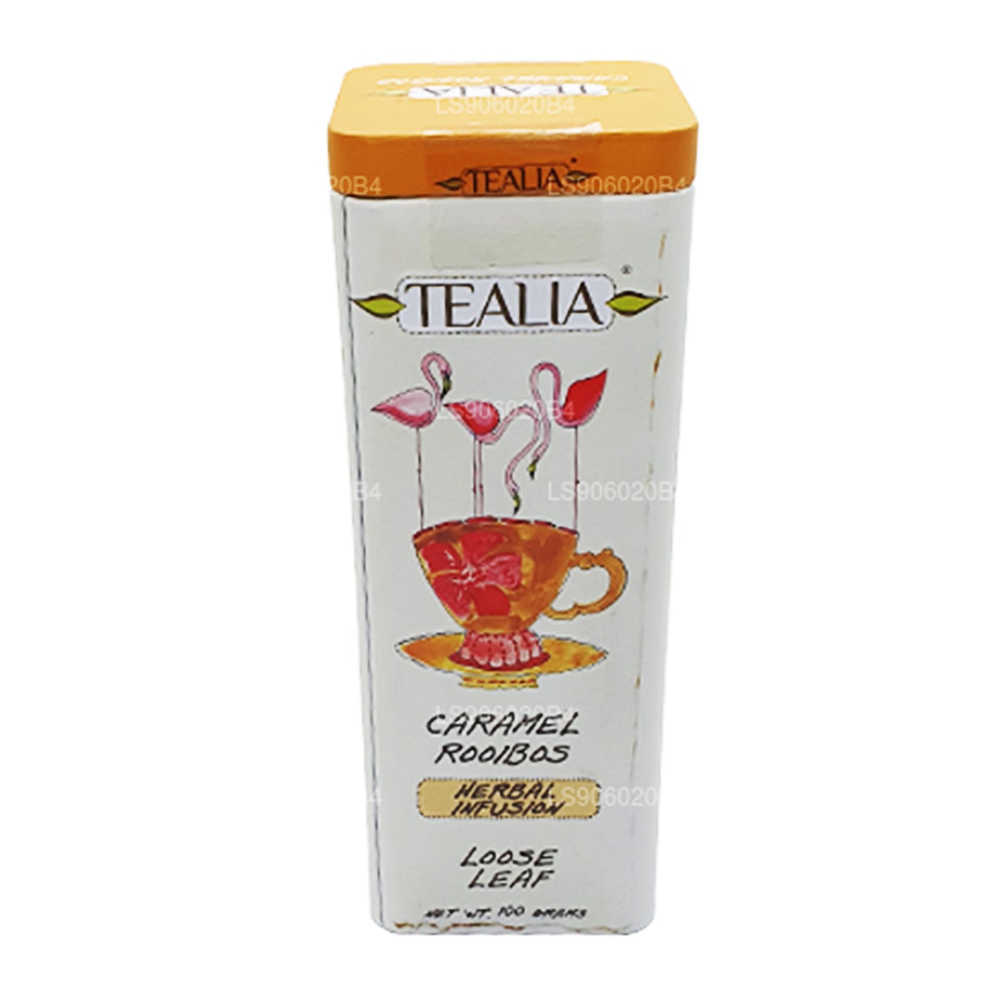 Té de hojas sueltas Tealia Caramel Rooibos (100 g)