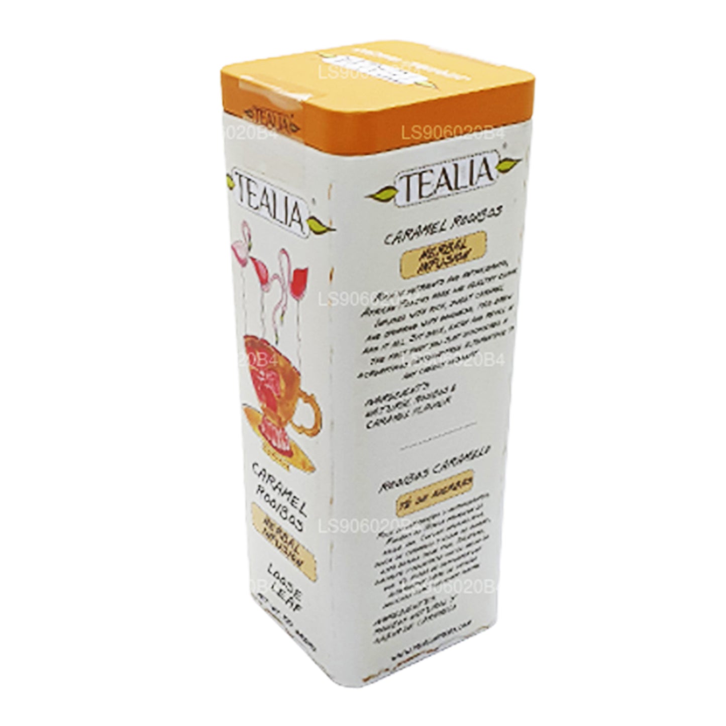 Té de hojas sueltas Tealia Caramel Rooibos (100 g)