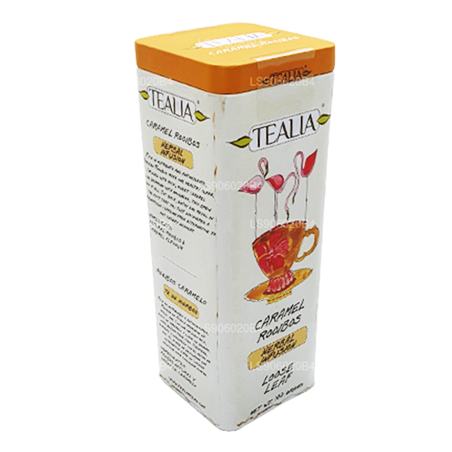 Té de hojas sueltas Tealia Caramel Rooibos (100 g)