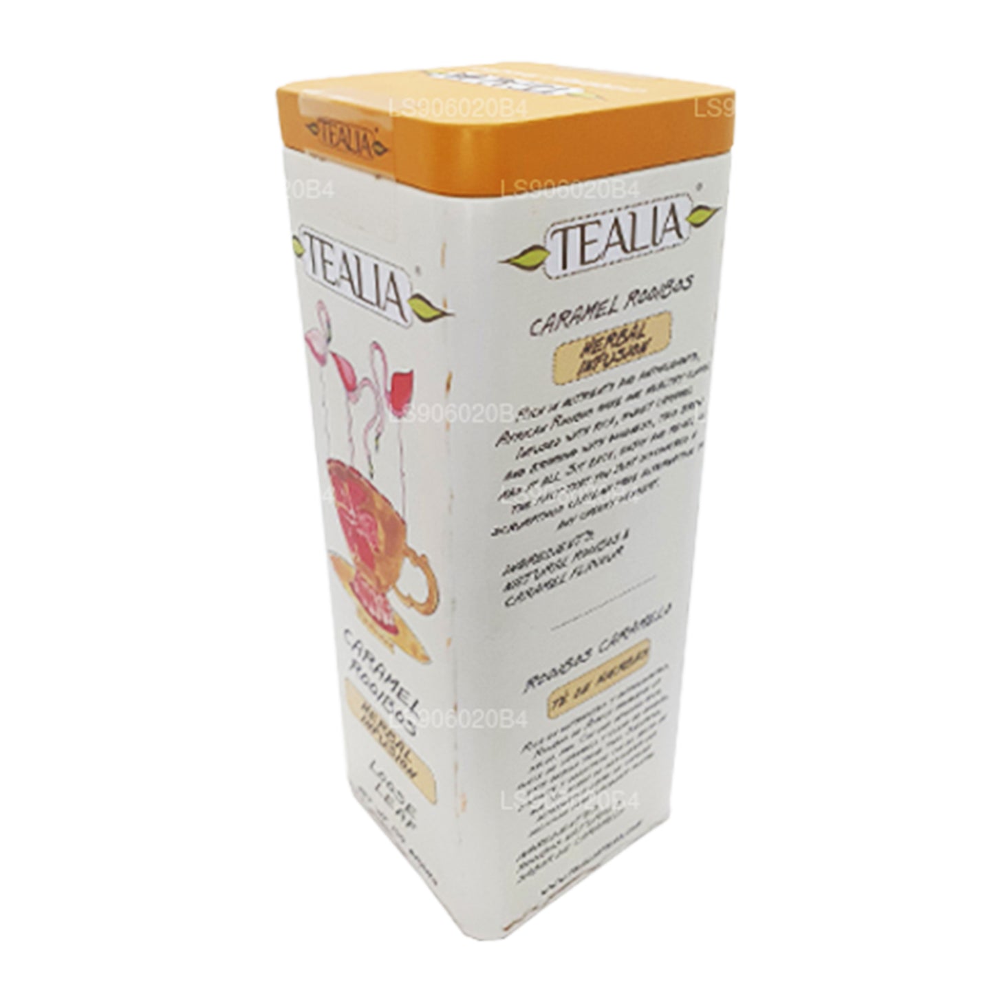 Té de hojas sueltas Tealia Caramel Rooibos (100 g)