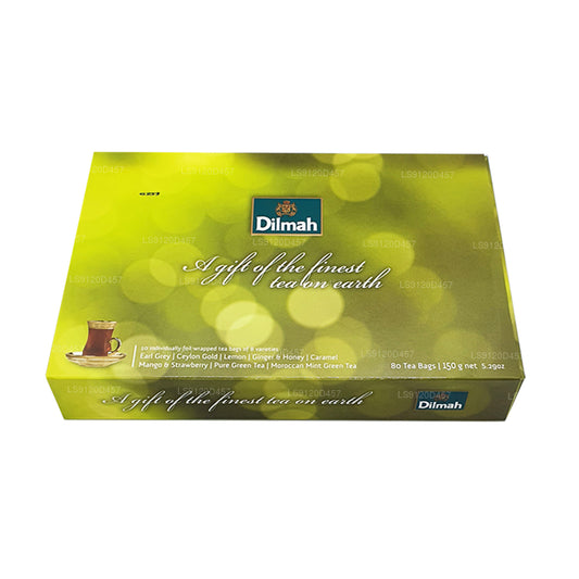 Dilmah Un regalo del mejor té del mundo (150 g) 80 bolsitas de té