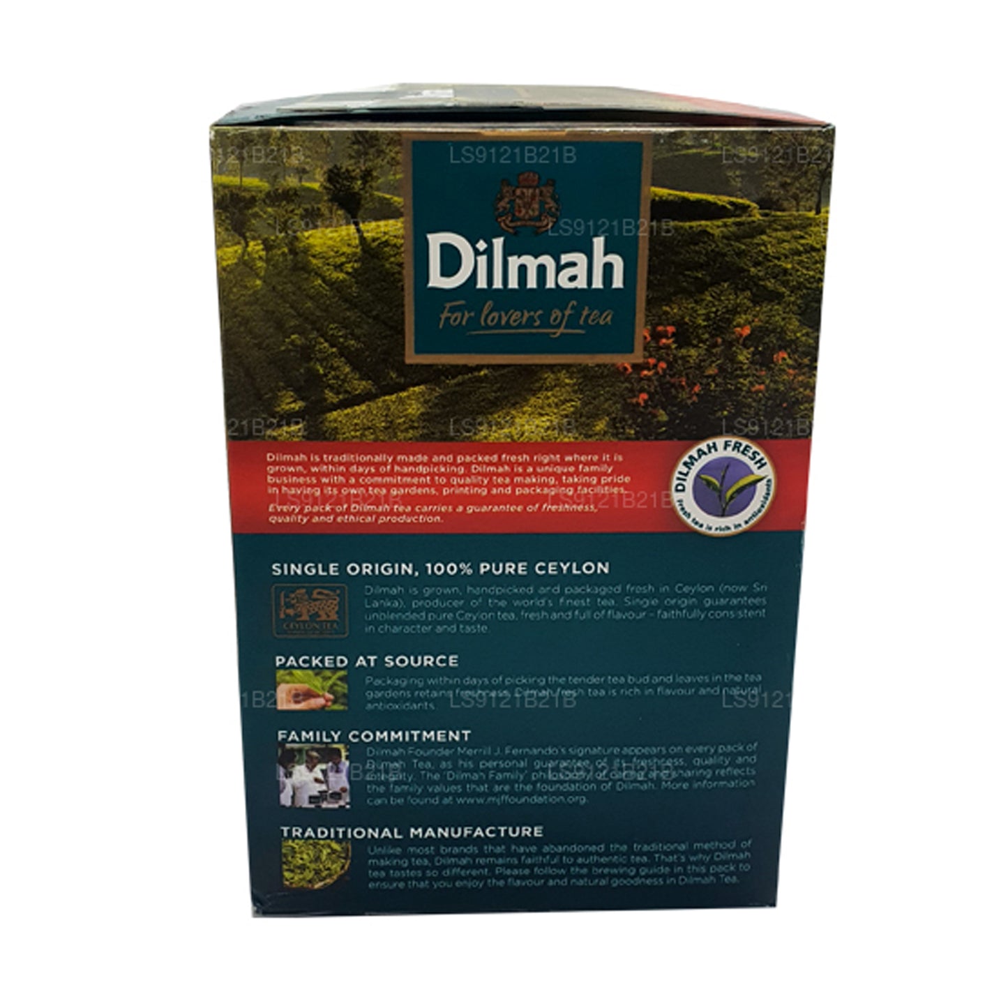 Té de hojas sueltas de Ceilán Dilmah Premium (125 g)