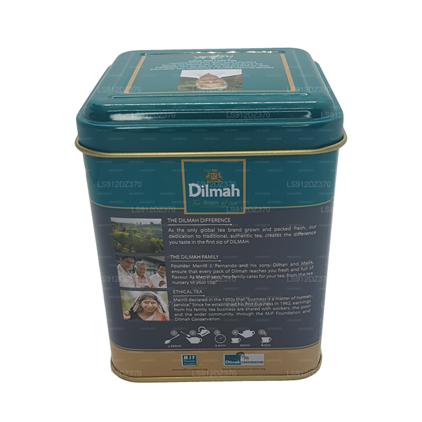 Té de hojas sueltas Dilmah Earl Grey (125 g)