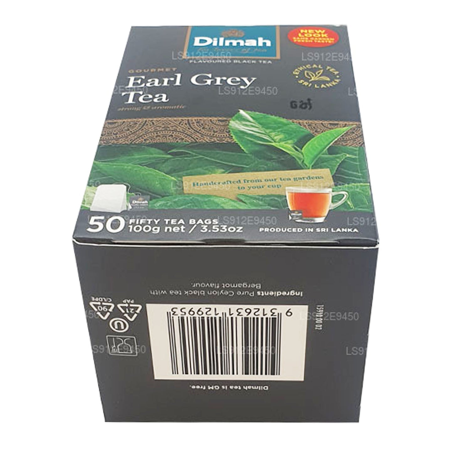 50 bolsitas de té Dilmah Earl Grey (100 g)