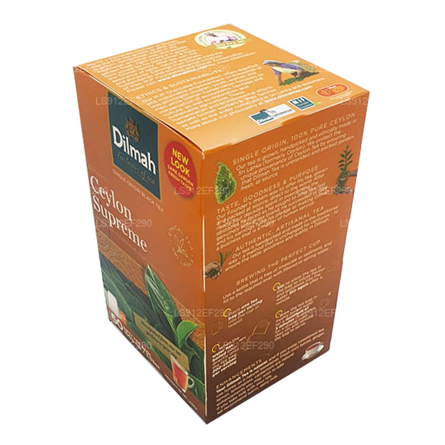 Dilmah Ceylon Supreme (100 g) 50 bolsitas de té