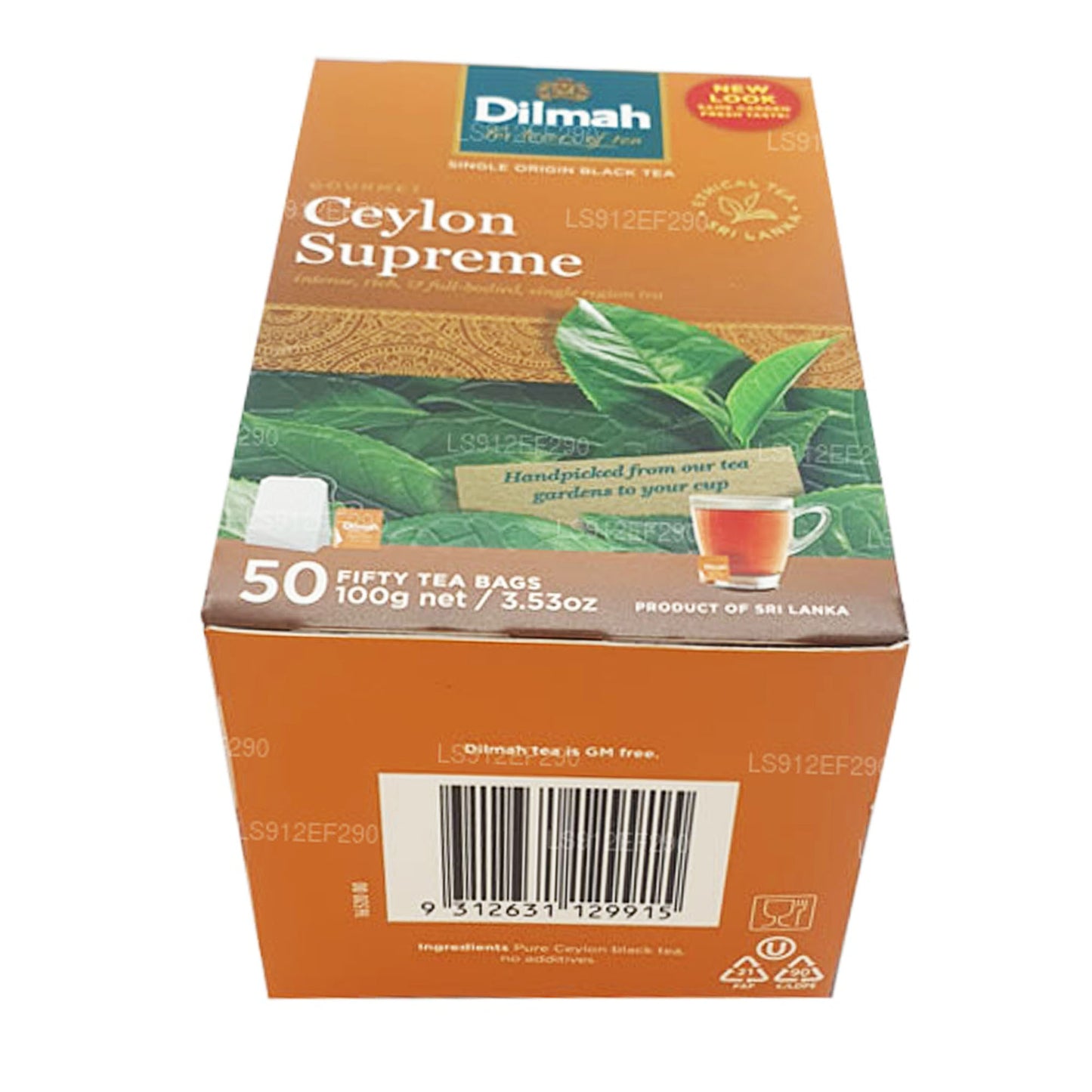 Dilmah Ceylon Supreme (100 g) 50 bolsitas de té