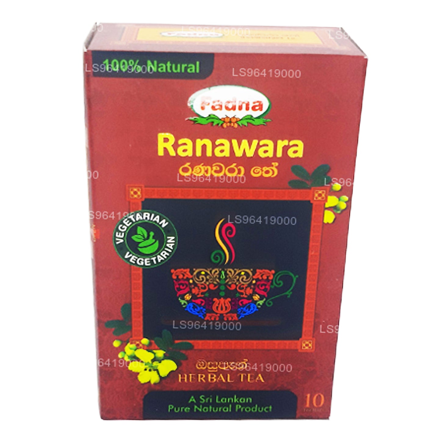 Té de hierbas Fadna Ranawara (20 g) 10 bolsitas de té