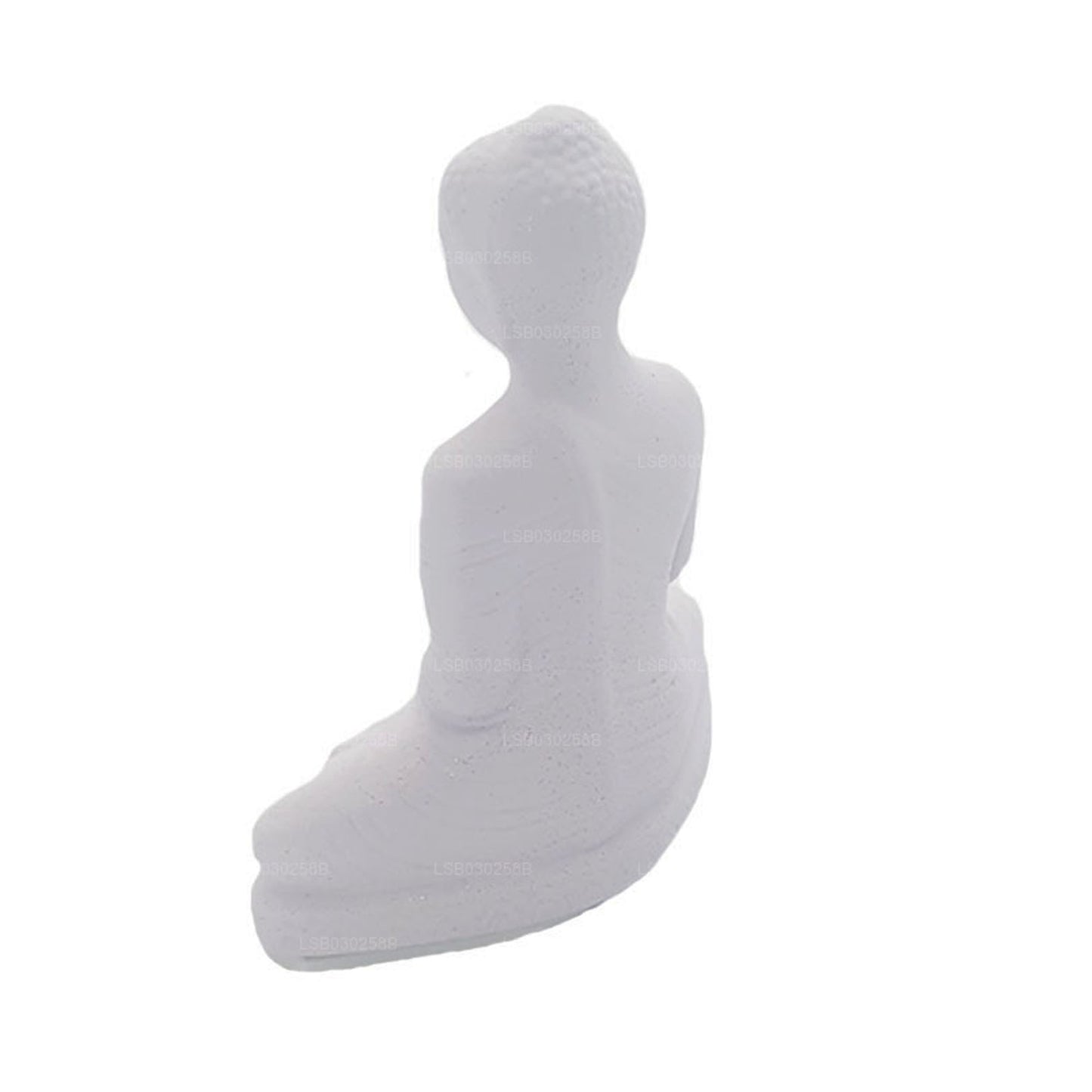 Estatua de Buda (color blanco) para salpicadero de coche (7 cm x 3 cm)