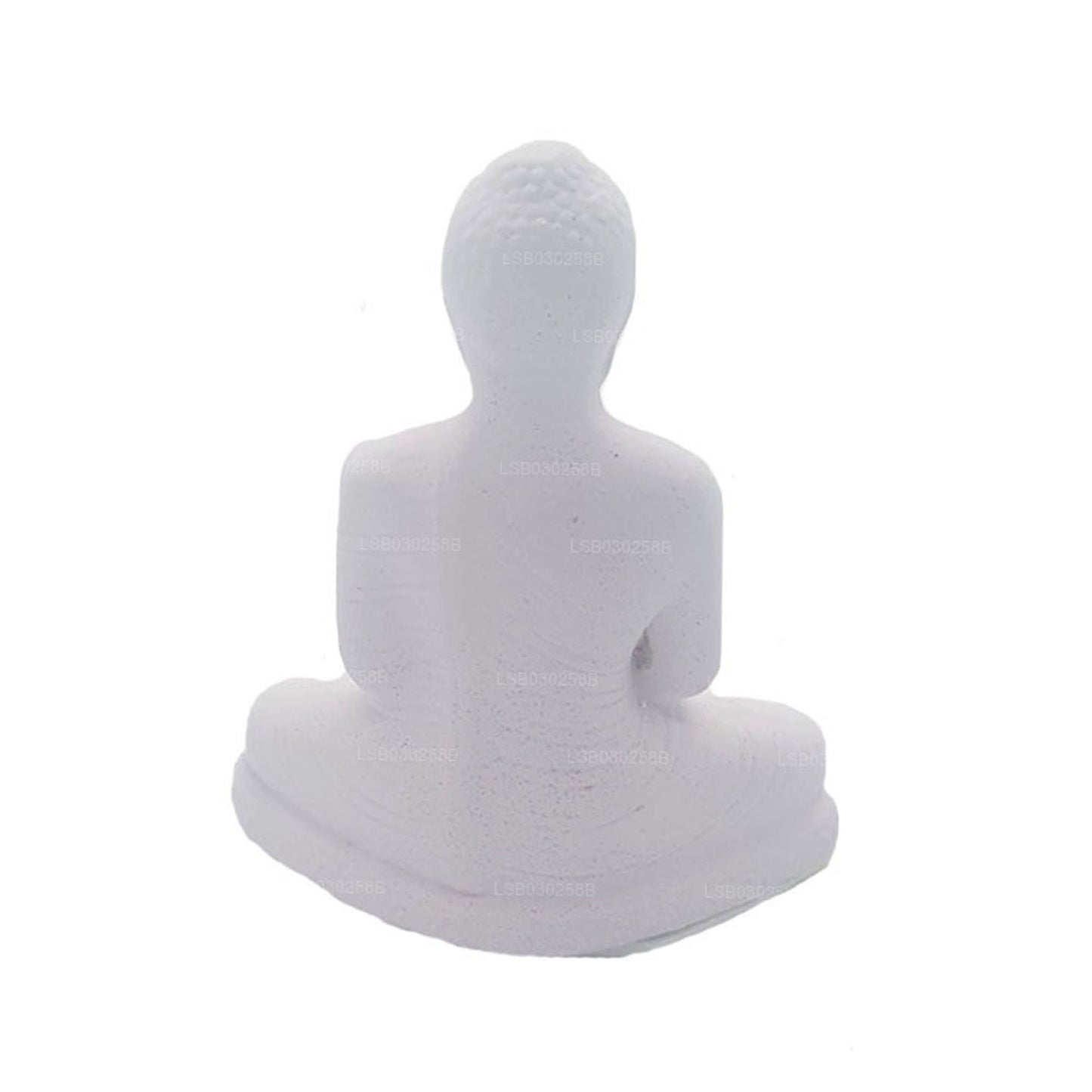 Estatua de Buda (color blanco) para salpicadero de coche (7 cm x 3 cm)