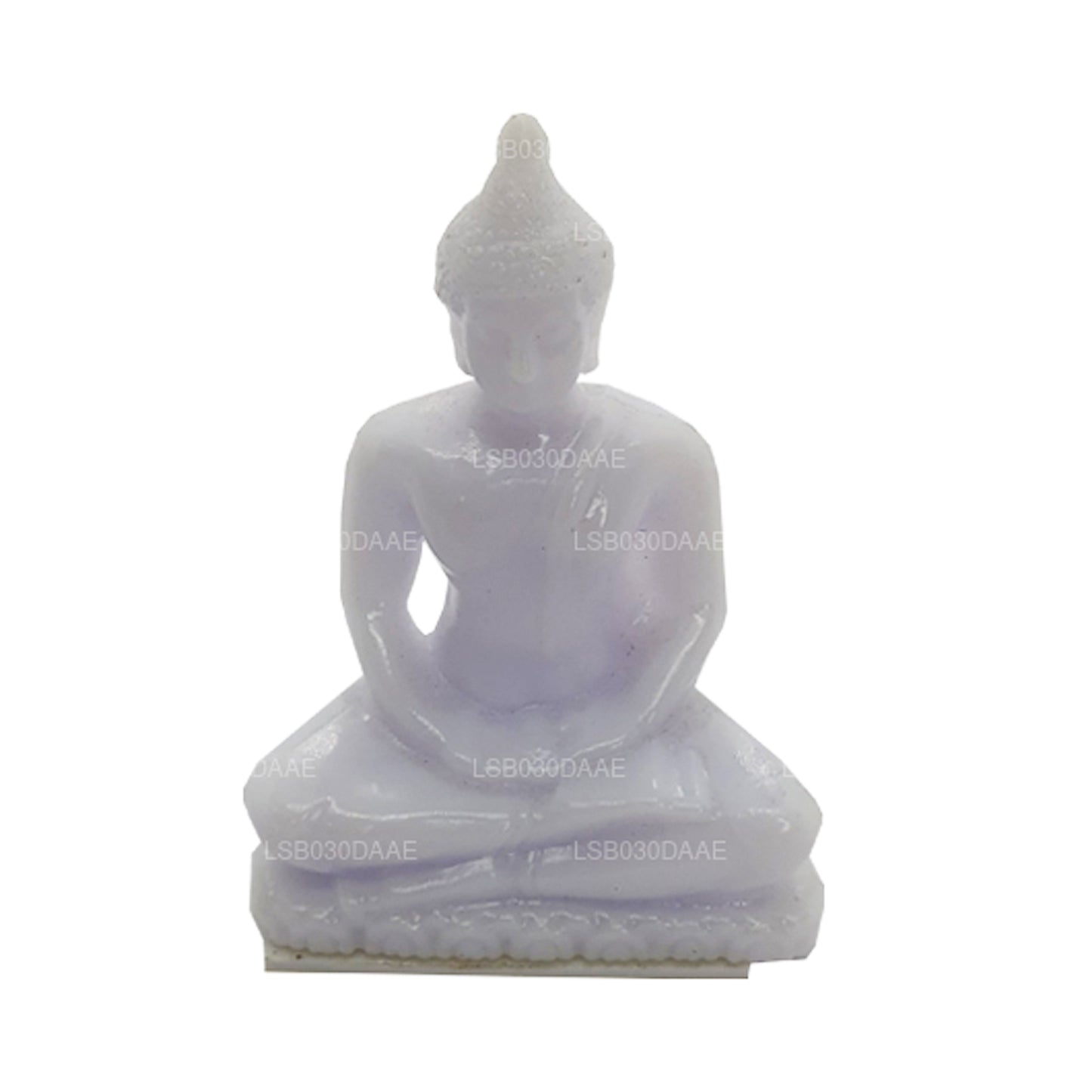 Estatua de Buda (color blanco) para salpicadero de coche (7 cm x 3 cm)