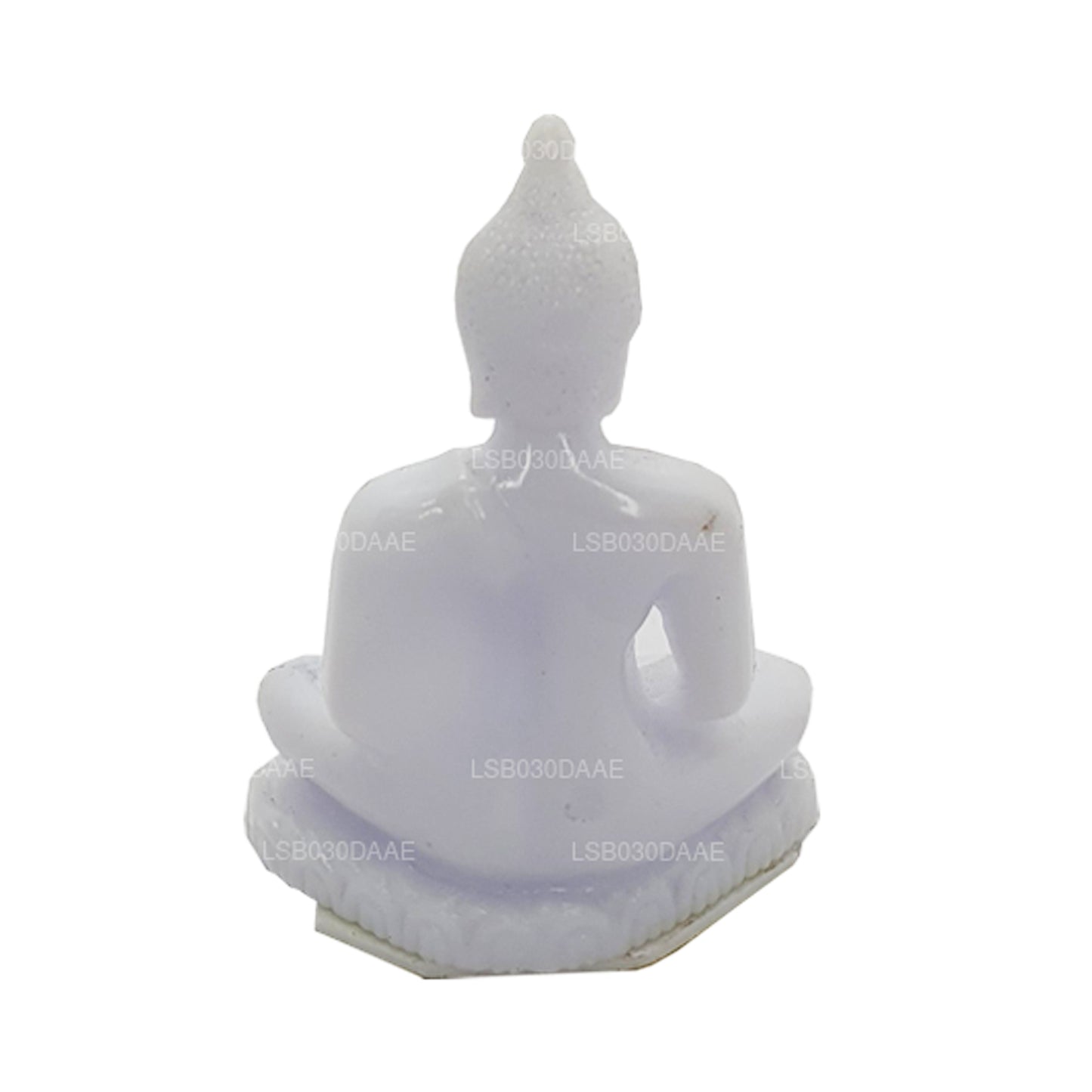 Estatua de Buda (color blanco) para salpicadero de coche (7 cm x 3 cm)