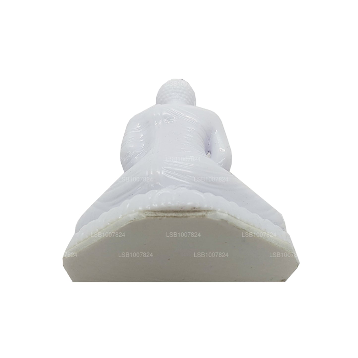 Estatua de Buda (color blanco) para salpicadero de coche (7 cm x 3 cm)