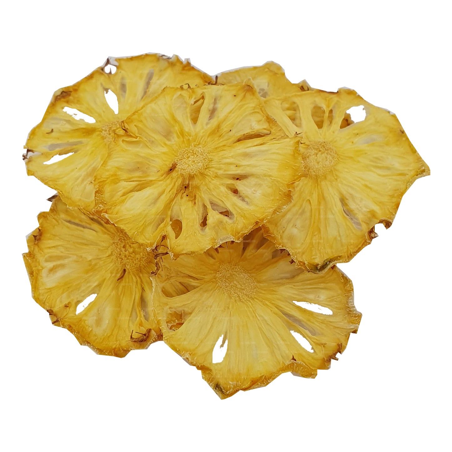 Paquete de rodajas de piña deshidratada Lakpura (100 g)