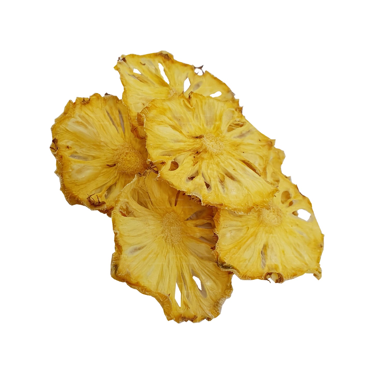 Paquete de rodajas de piña deshidratada Lakpura (100 g)