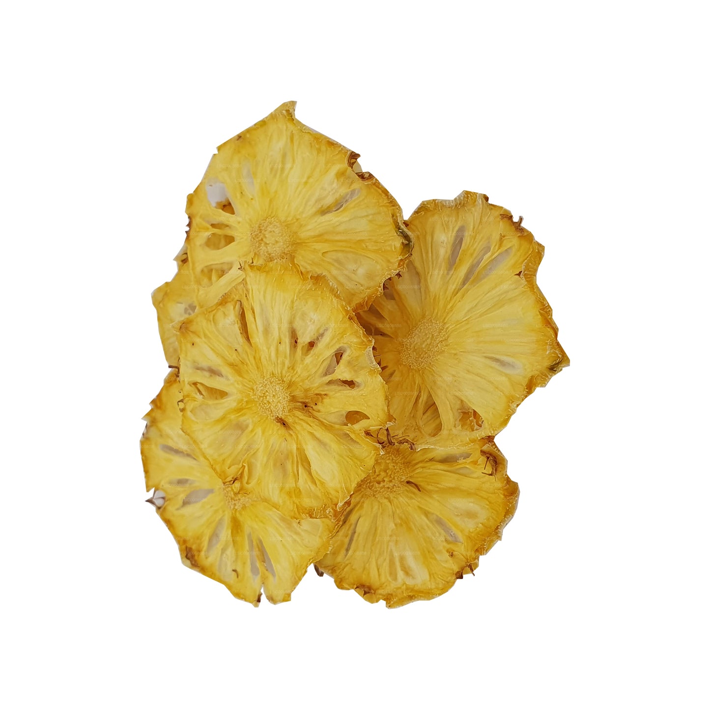 Paquete de rodajas de piña deshidratada Lakpura (100 g)