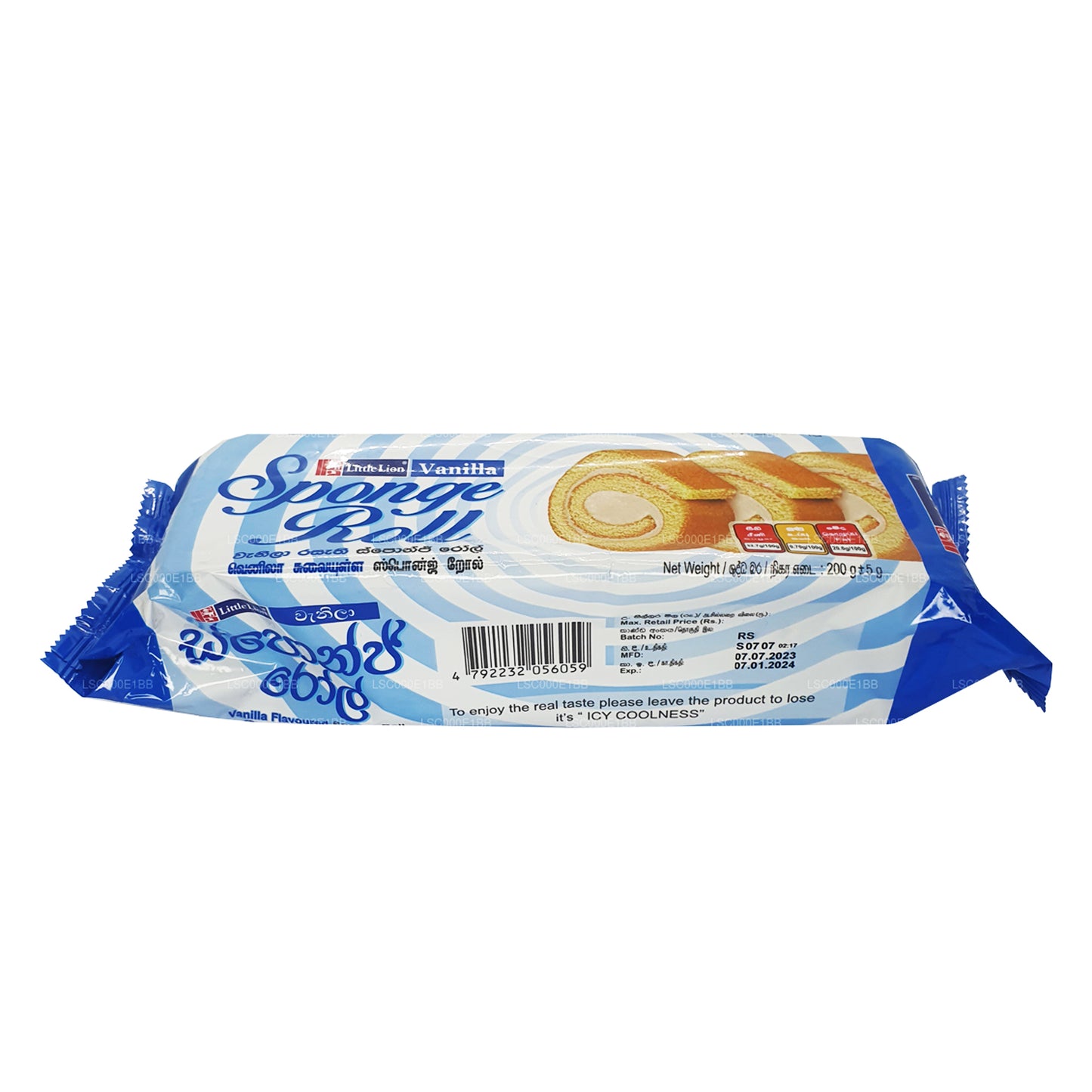 Rollo de esponja Little Lion de vainilla (200 g)