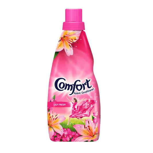 Acondicionador de tela Comfort After Wash Lily Fresh (rosa) (860 ml)