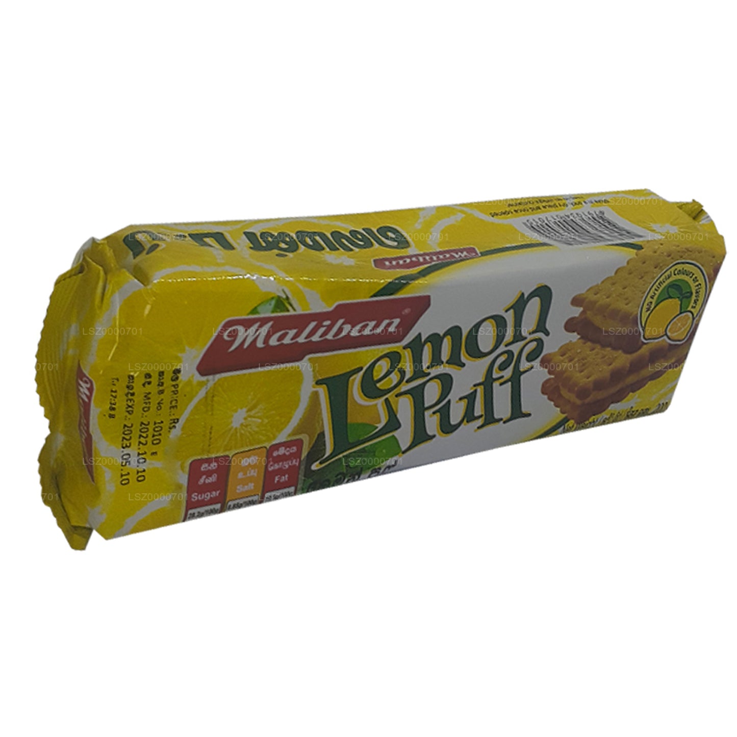 Galletas de hojaldre de limón Maliban (200 g)