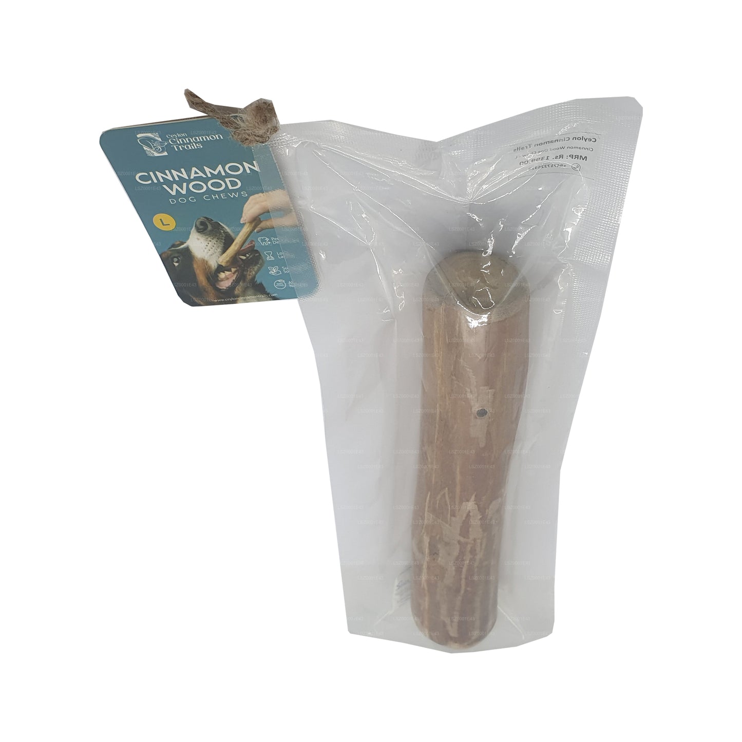 Masticable Ceylon Cinnamon Trails de madera de canela para perros, «pequeño»