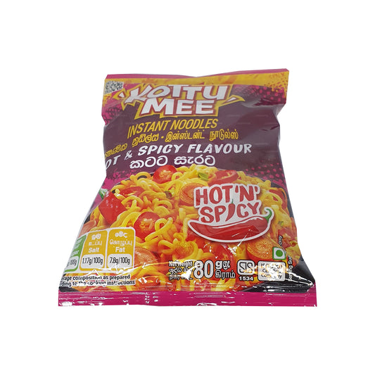 Kottu mee picante y picante (80 g)