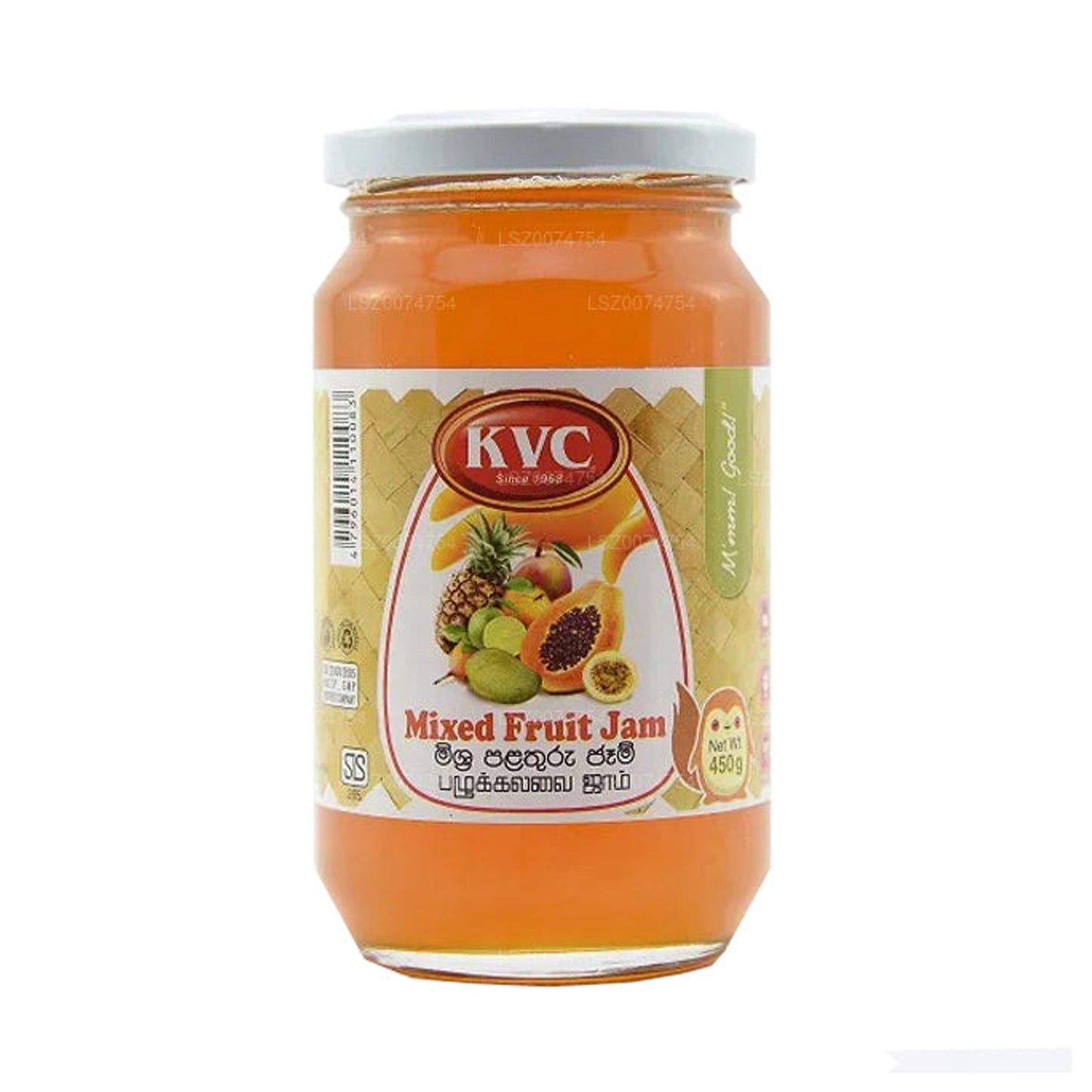 Mermelada mixta de frutas KVC (450 g)