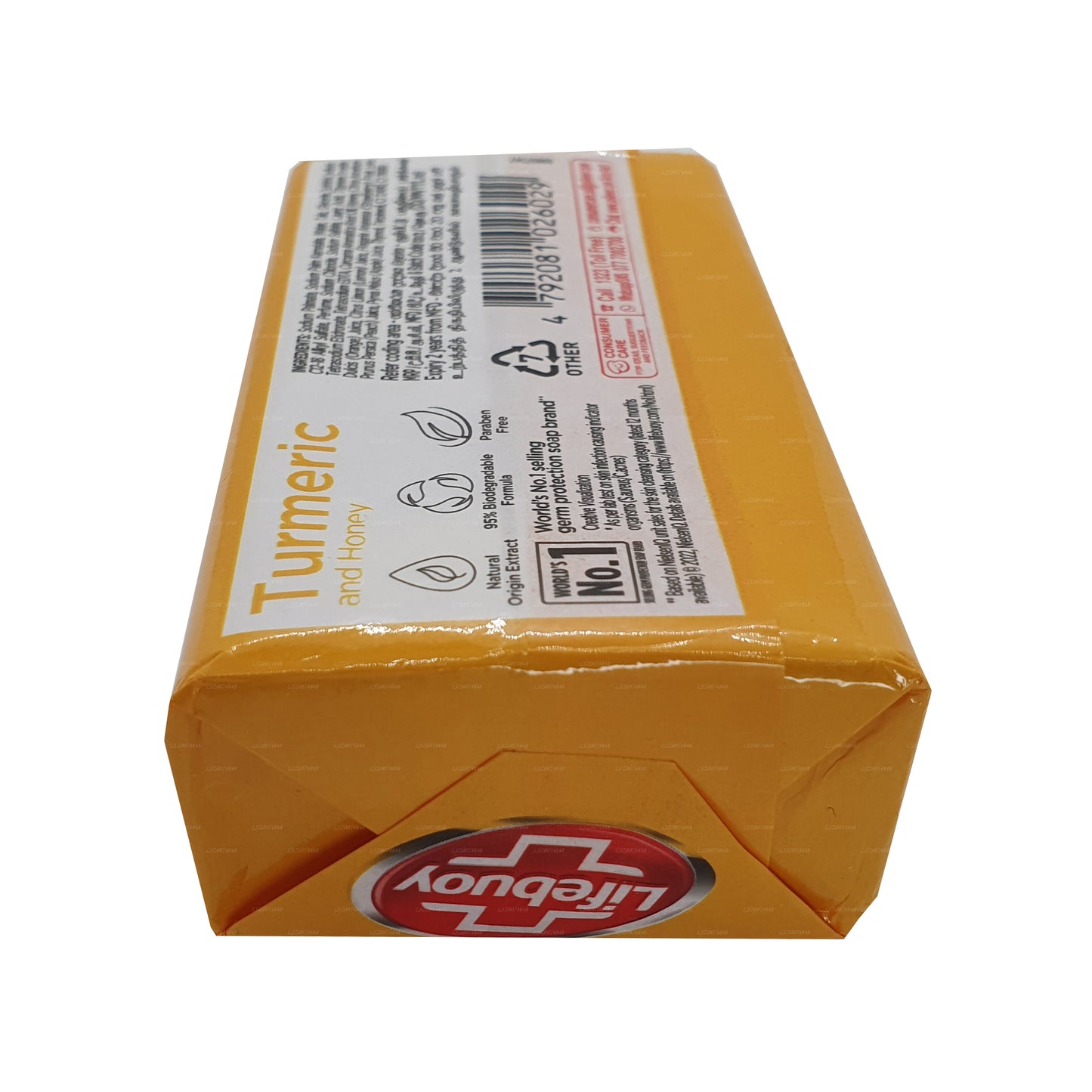 Jabón de cúrcuma y miel Lifebuoy (100 g)