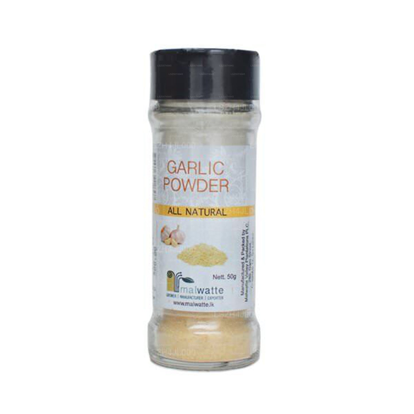 Malwatte Spices Garlic Powder Bottle (50g)