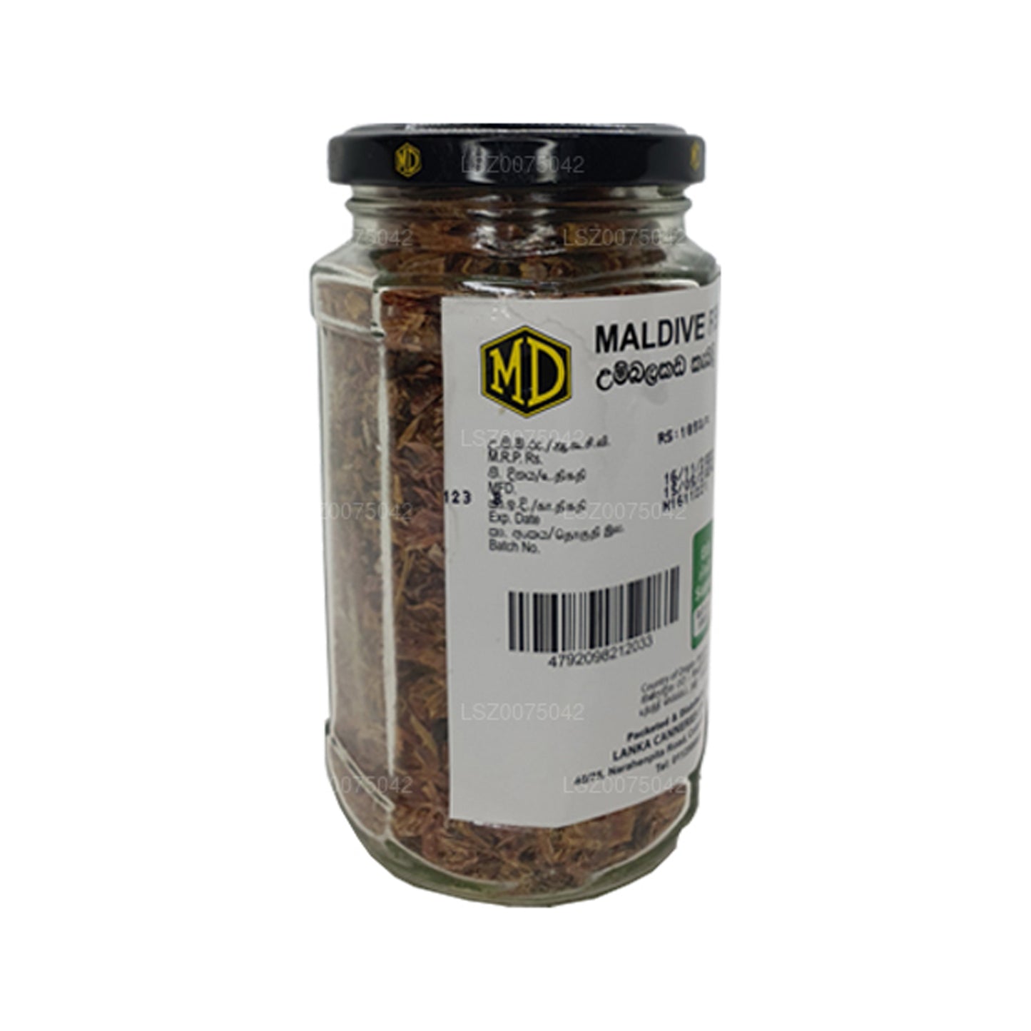 Botella de patatas fritas MD Maldive (200 g)