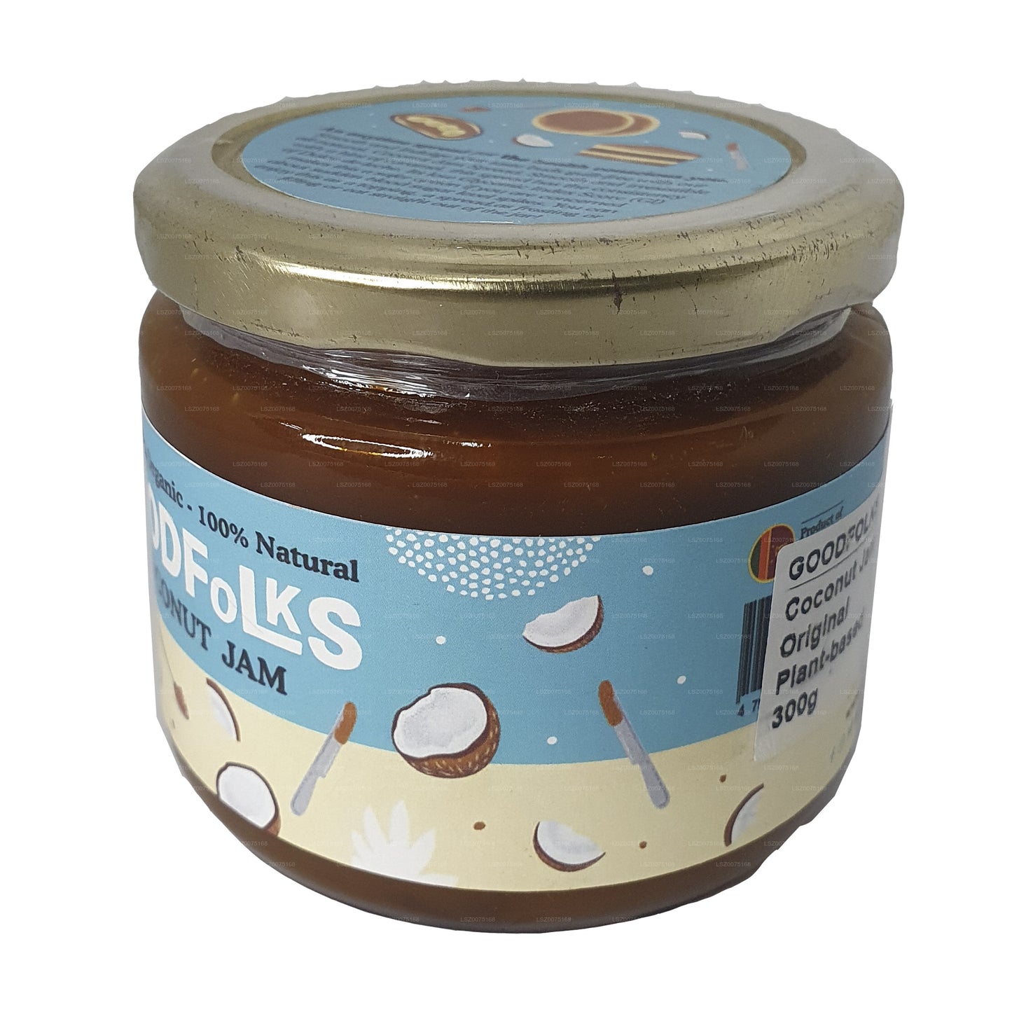 Mermelada de coco natural Goodfolks (330 g)