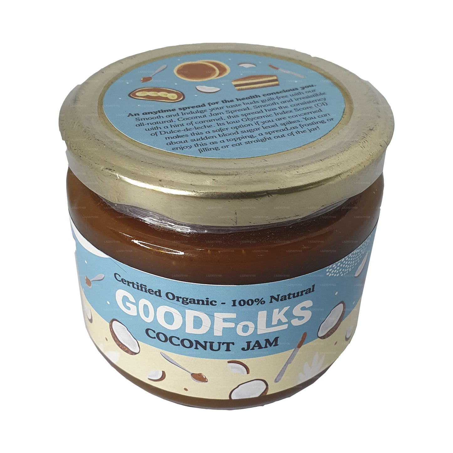 Mermelada de coco natural Goodfolks (330 g)