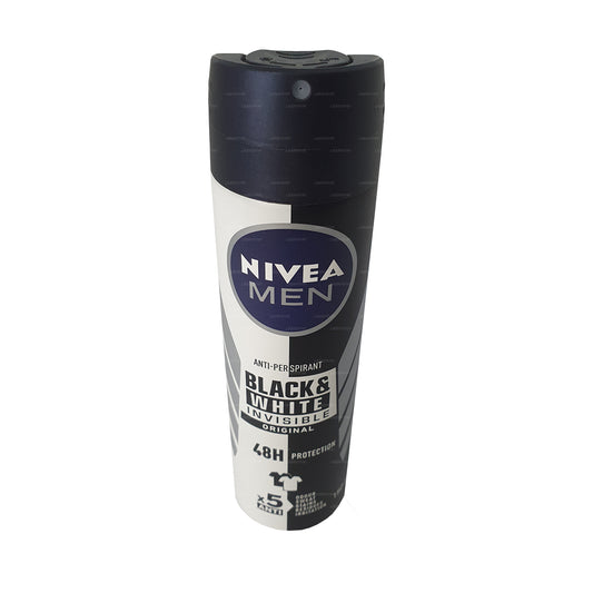 Desmaquillador Nivea Invisible en blanco y negro para hombre (250 ml)