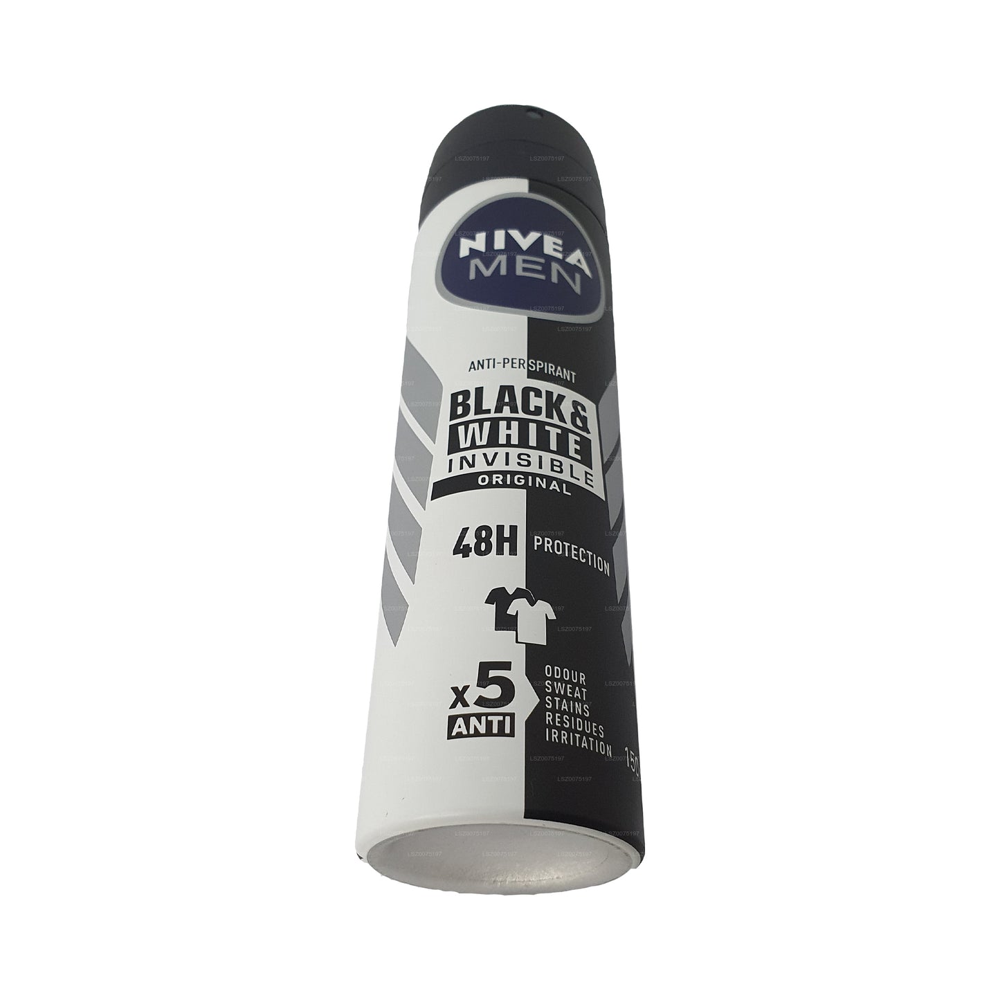 Desmaquillador Nivea Invisible en blanco y negro para hombre (250 ml)