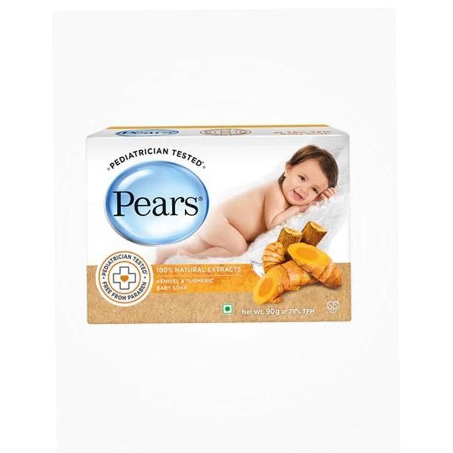 Jabón para bebés Pears Venivel and Turmeric (90 g)