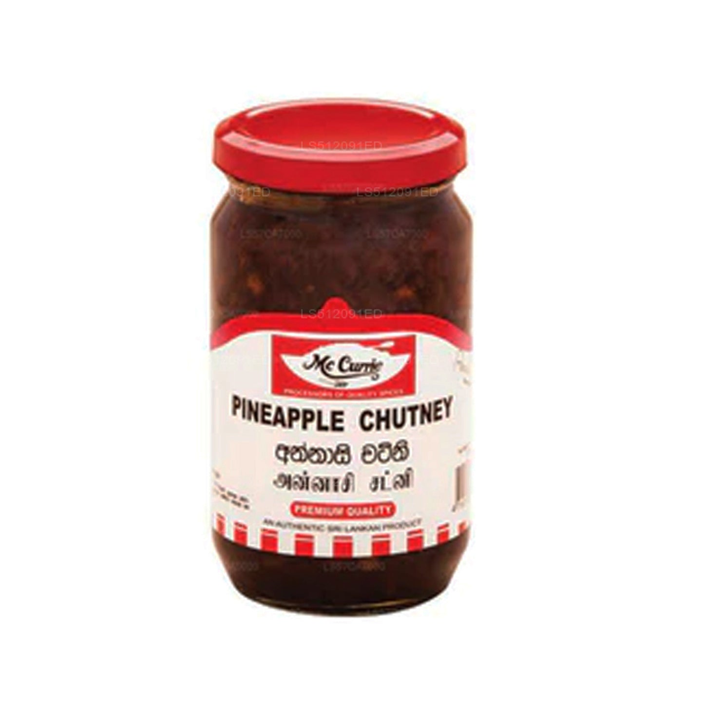 Chutney de piña Mc Currie (450 g)