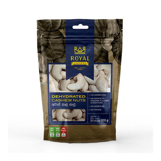 Paquete de anacardos deshidratados Royal (100 g)