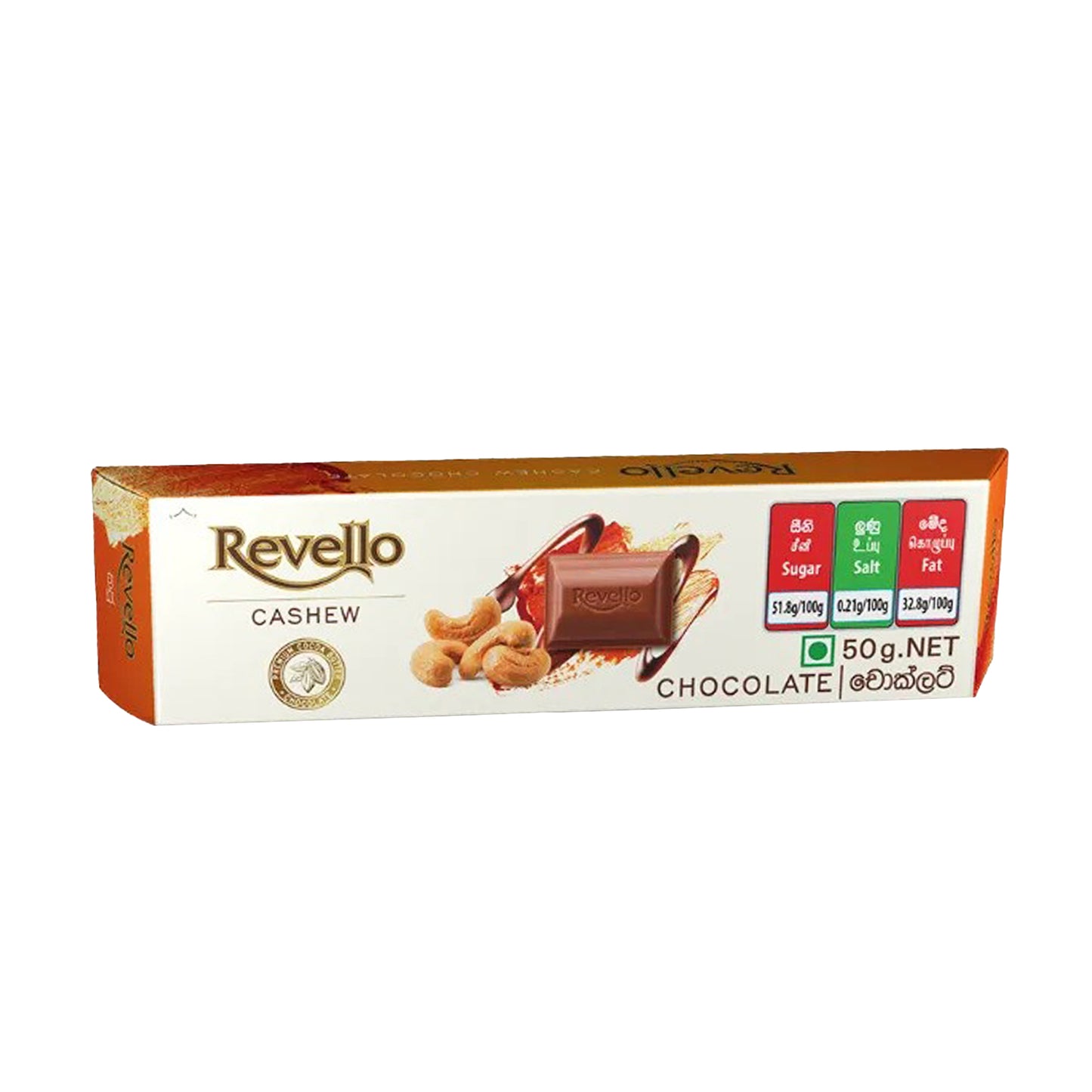 Chocolate con anacardos Revello